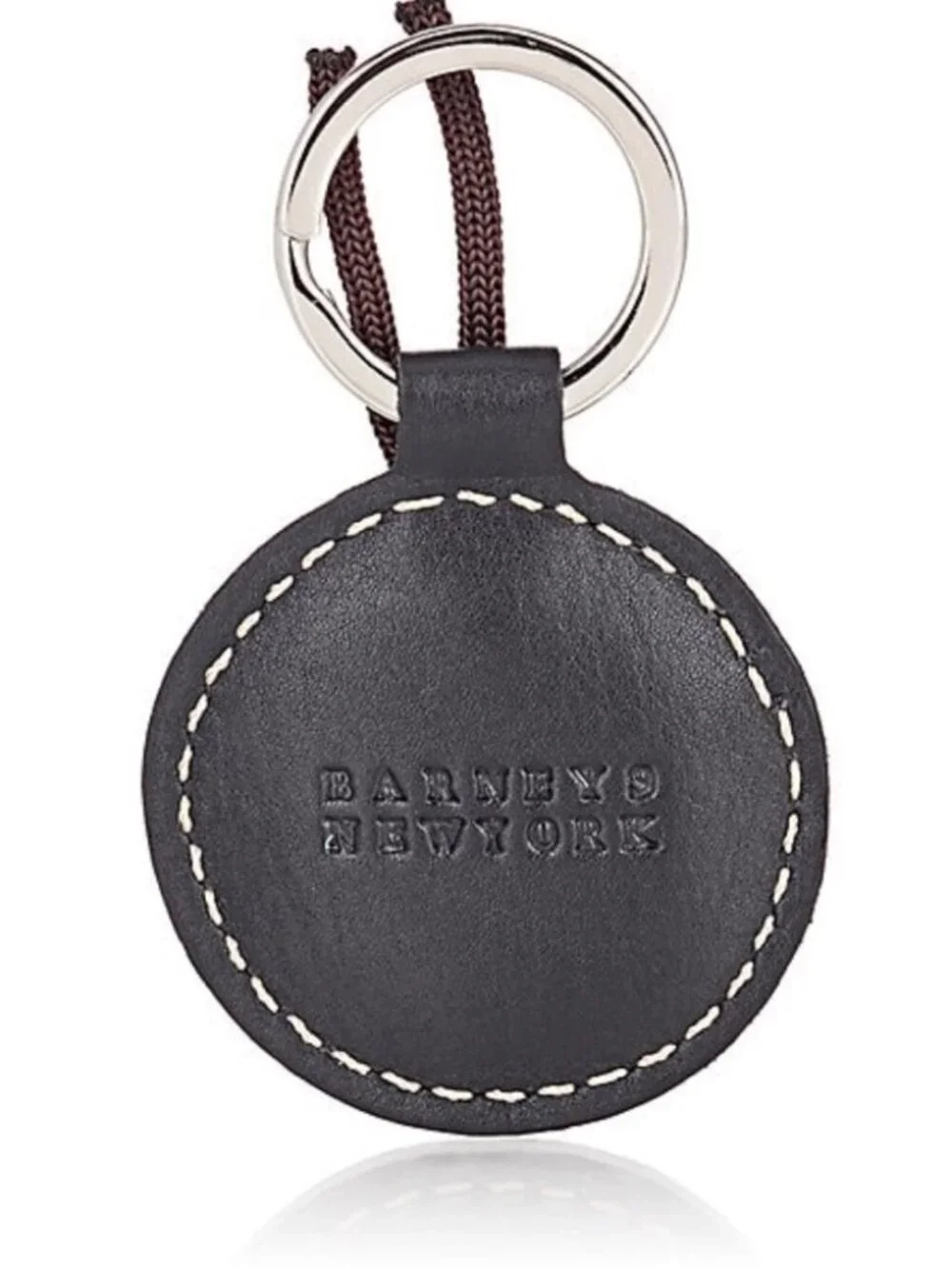 NWOT Barney’s New York Ladybug keychain/bag charm in red & black leather